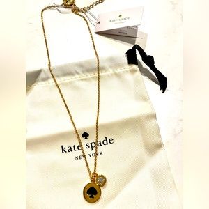 Kate Spade “Spot the Spade” Necklace
